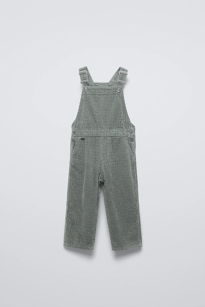 LONG CORDUROY OVERALLS