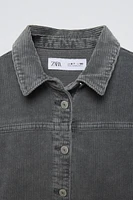 CORDUROY OVERSHIRT