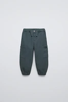 LINED JOGGING PANTS