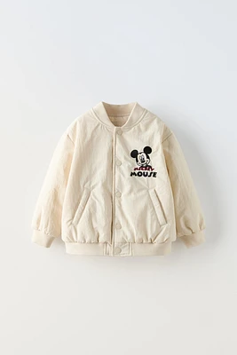 EMBROIDERED MICKEY MOUSE © DISNEY BOMBER JACKET