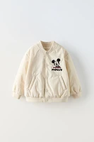 EMBROIDERED MICKEY MOUSE © DISNEY BOMBER JACKET