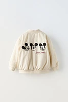 EMBROIDERED MICKEY MOUSE © DISNEY BOMBER JACKET