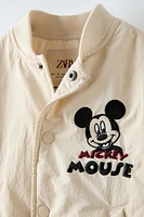 EMBROIDERED MICKEY MOUSE © DISNEY BOMBER JACKET