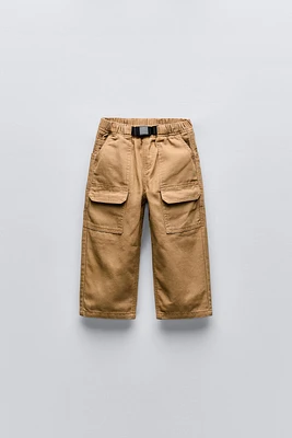 MULTI-POCKET CANVAS PANTS