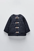 QUILTED TOGGLE JACKET