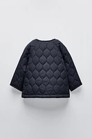 QUILTED TOGGLE JACKET