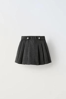 TEXTURED SKORT