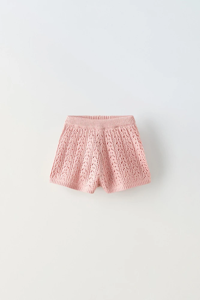 CROCHET SHORTS