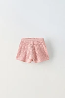 CROCHET SHORTS