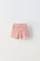 CROCHET SHORTS