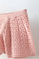 CROCHET SHORTS