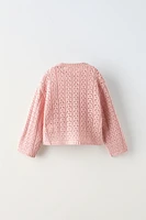 CROCHET BOW SWEATER