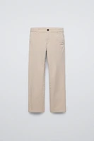 BASIC SLIM FIT CHINO PANTS