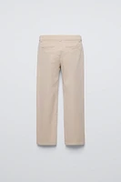 BASIC SLIM FIT CHINO PANTS