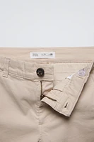 BASIC SLIM FIT CHINO PANTS