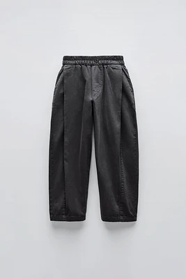 PLEATED CHINO PANTS