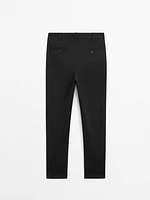 Stretch twill trousers