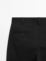 Stretch twill trousers