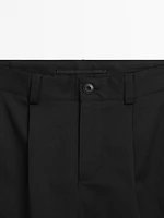 Stretch twill trousers