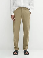 Trousers with side pocket detail