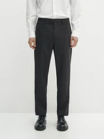 100% wool smart co-ord trousers