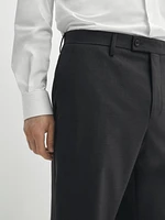 100% wool smart co-ord trousers