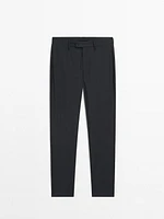 100% wool smart co-ord trousers