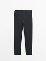 100% wool smart co-ord trousers