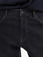 Slim fit brushed trousers