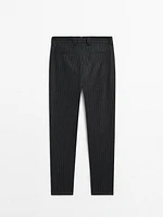 Pinstripe suit trousers - Limited Edition