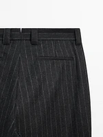 Pinstripe suit trousers - Limited Edition