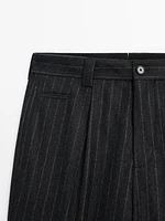 Pinstripe suit trousers - Limited Edition