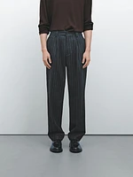 Pinstripe suit trousers - Limited Edition