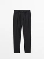 Wool blend co-ord trousers - Limited Edition