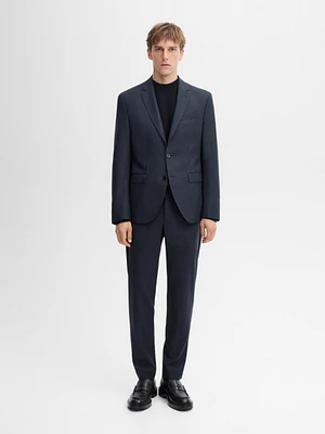 Flannel co-ord suit trousers