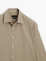 Regular fit cotton shirt