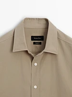 Regular fit cotton shirt