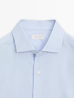 Slim fit 100% cotton shirt