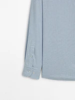 Regular-fit 100% cotton shirt