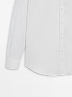 Regular-fit 100% cotton shirt