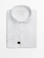 Regular-fit 100% cotton shirt