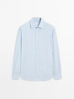 Regular fit Oxford fabric shirt