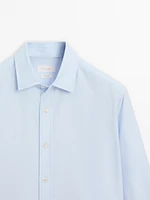 Regular fit Oxford fabric shirt