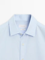 Regular fit Oxford fabric shirt