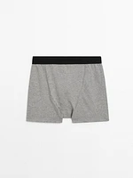 Boxers with black waistband