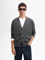 100% merino wool cardigan