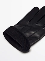 Nappa leather gloves