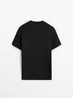 100% cotton wide fit T-shirt