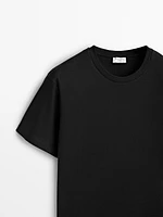 100% cotton wide fit T-shirt