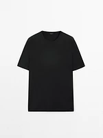 Wool blend T-shirt